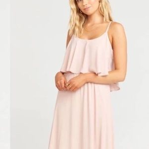 Show Me Your Mumu Caitlin Ruffle Maxi Dress